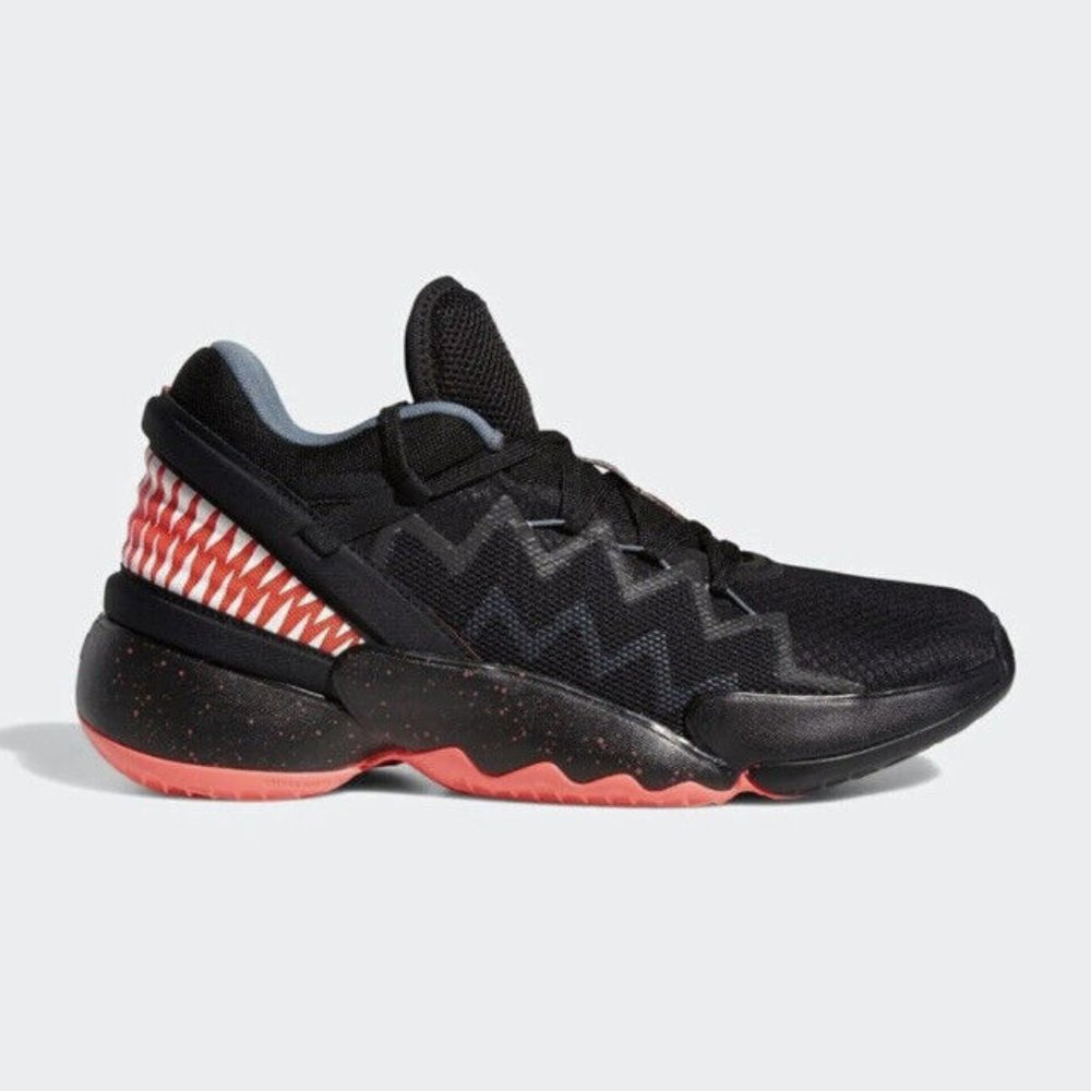 New Adidas D.O.N Issue 2 Marvel Venom Basketball Shoes Men's 8.5
